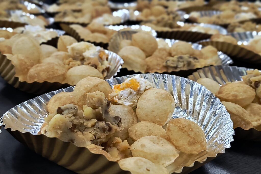 stemmons business services   a minute pani puri challeng   