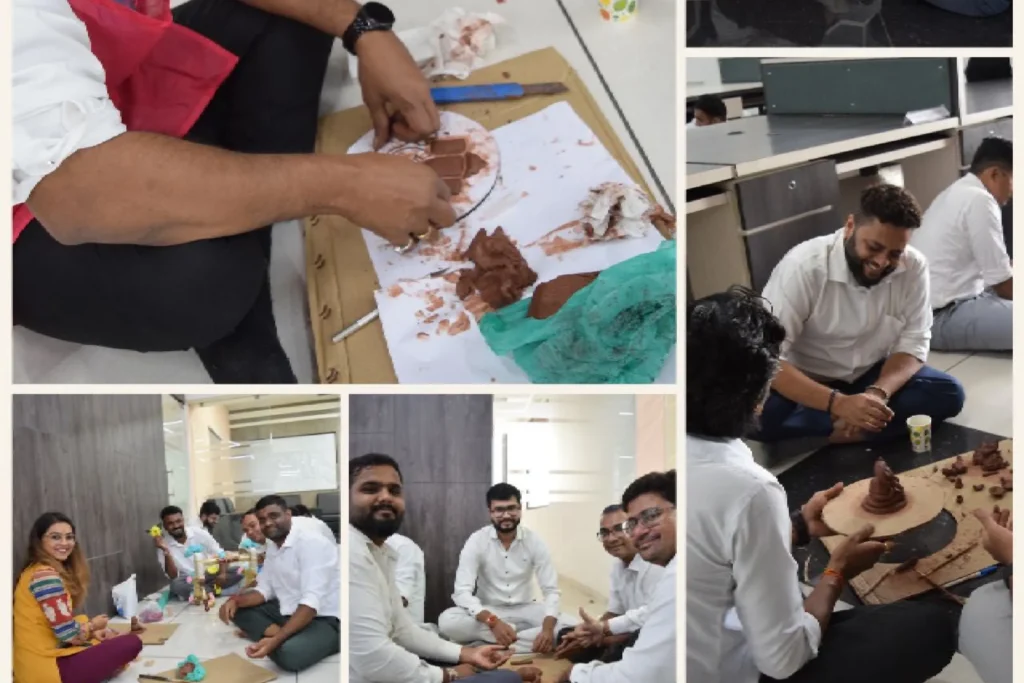 stemmons business services   ganesh idol making